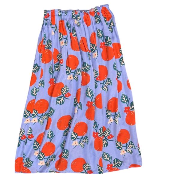 Anthropologie Corey Lynn Calter Naranjas A-Line Midi Skirt - Picture 6 of 7